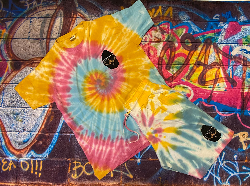 Dirtbag Tie Dye SHort set