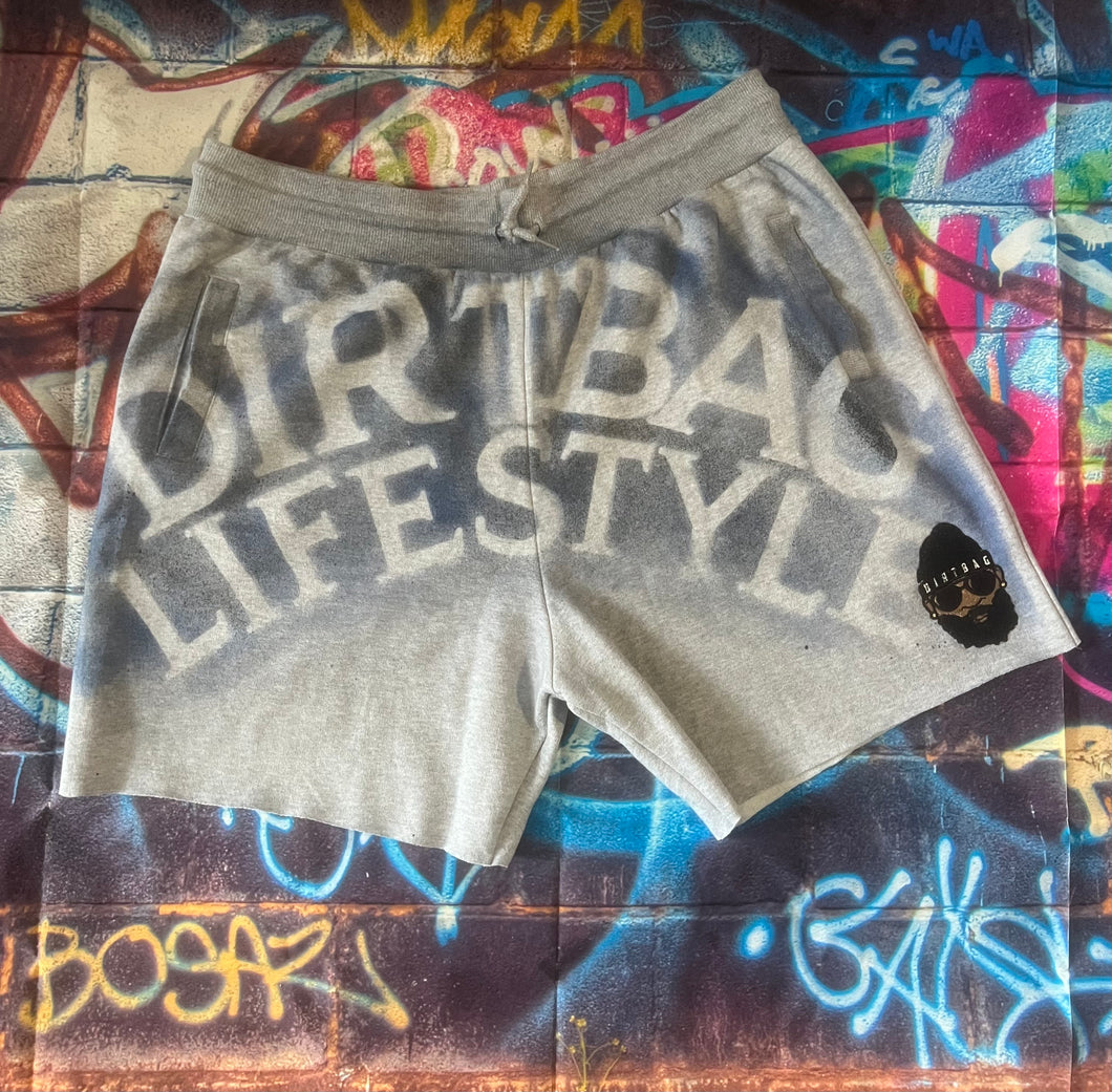 Dirtbag Heather Graffiti Shorts