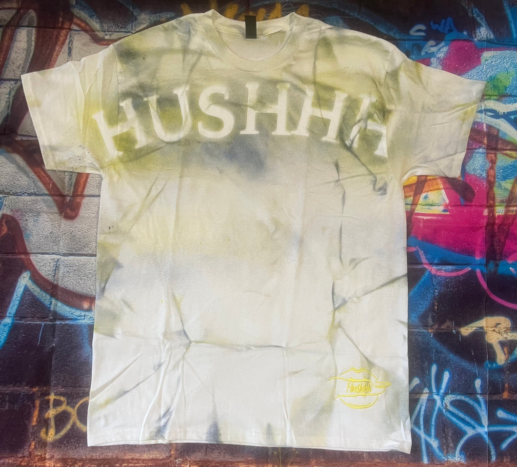 Hushhh Royal/Gold Graffiti Tee