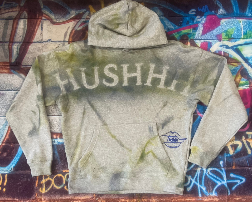 Hushhh Heather Graffiti Hoodie