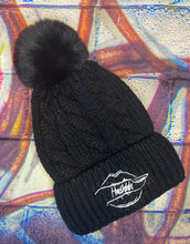 Load image into Gallery viewer, Women&#39;s Hushhh Winter Beenie w/ Puff
