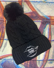 Load image into Gallery viewer, Women&#39;s Hushhh Winter Beenie w/ Puff
