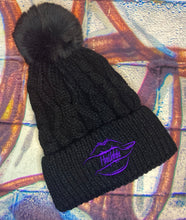 Load image into Gallery viewer, Women&#39;s Hushhh Winter Beenie w/ Puff
