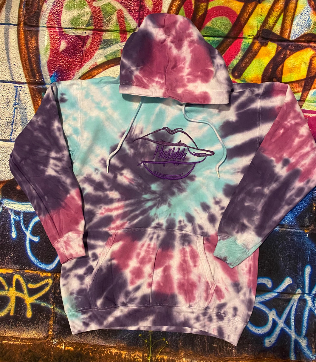 Women's Tye Dye Hushhh Hoodie
